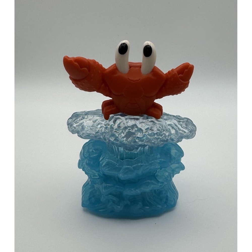 Sebastian the Crab Water Spin Figure Toy McDonald's The Little Mermaid Live 2023